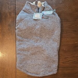 Polartec Gray Fleece Dog Jacket